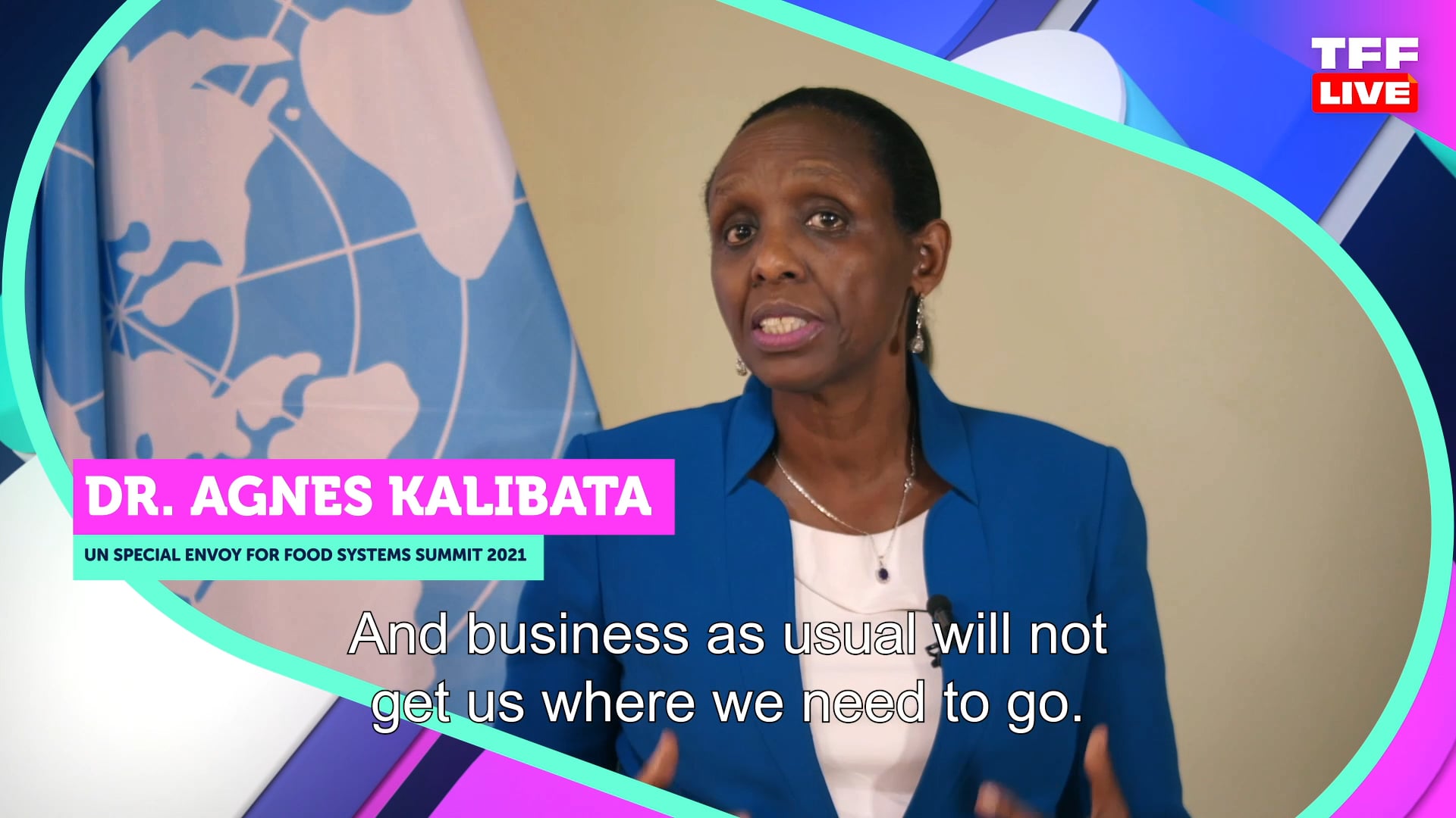 Dr Agnes Kalibata TFF 2020 Challenge Finale on Vimeo
