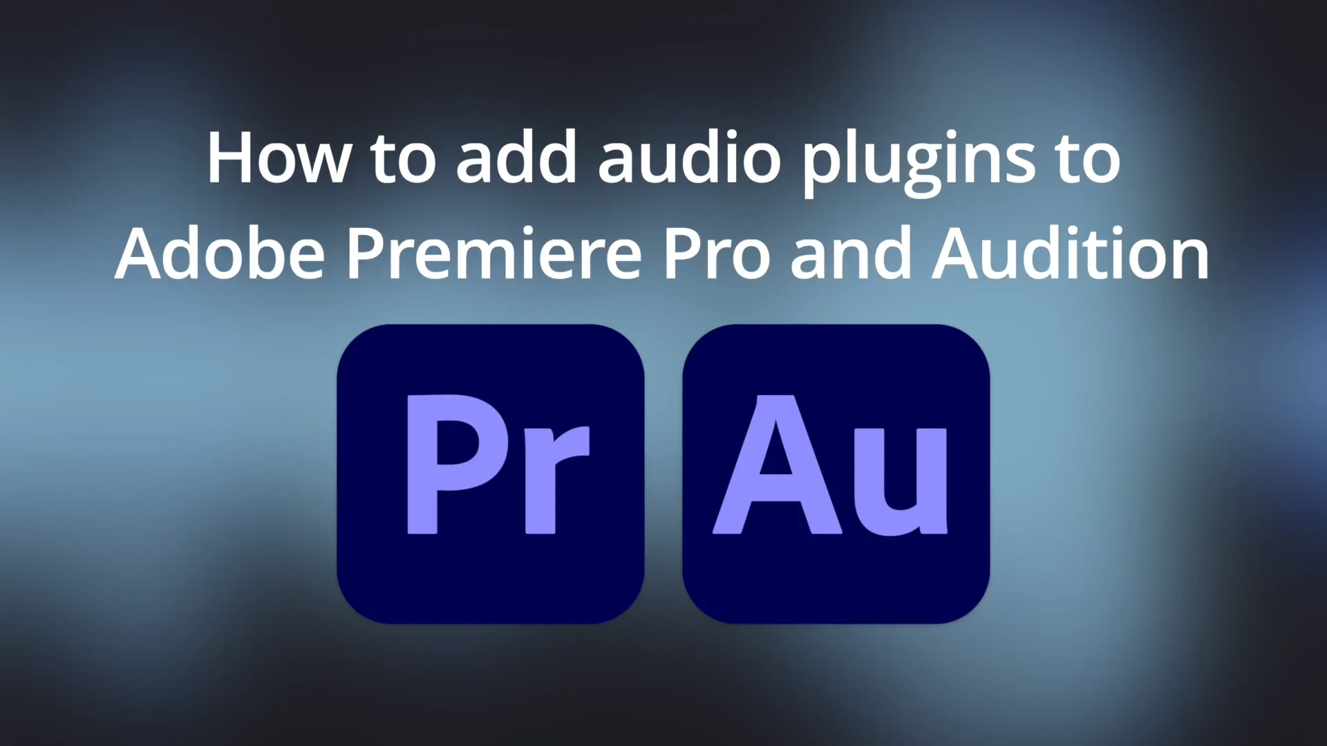 Plug in adobe deals audition