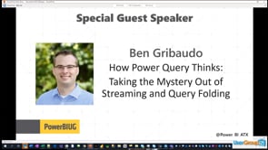 How Power Query Thinks: Taking the Mystery Out of Streaming and Query Folding