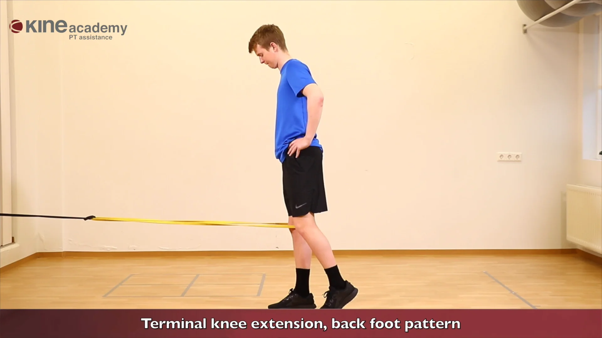 Terminal knee extension, front pattern.mp4 on Vimeo