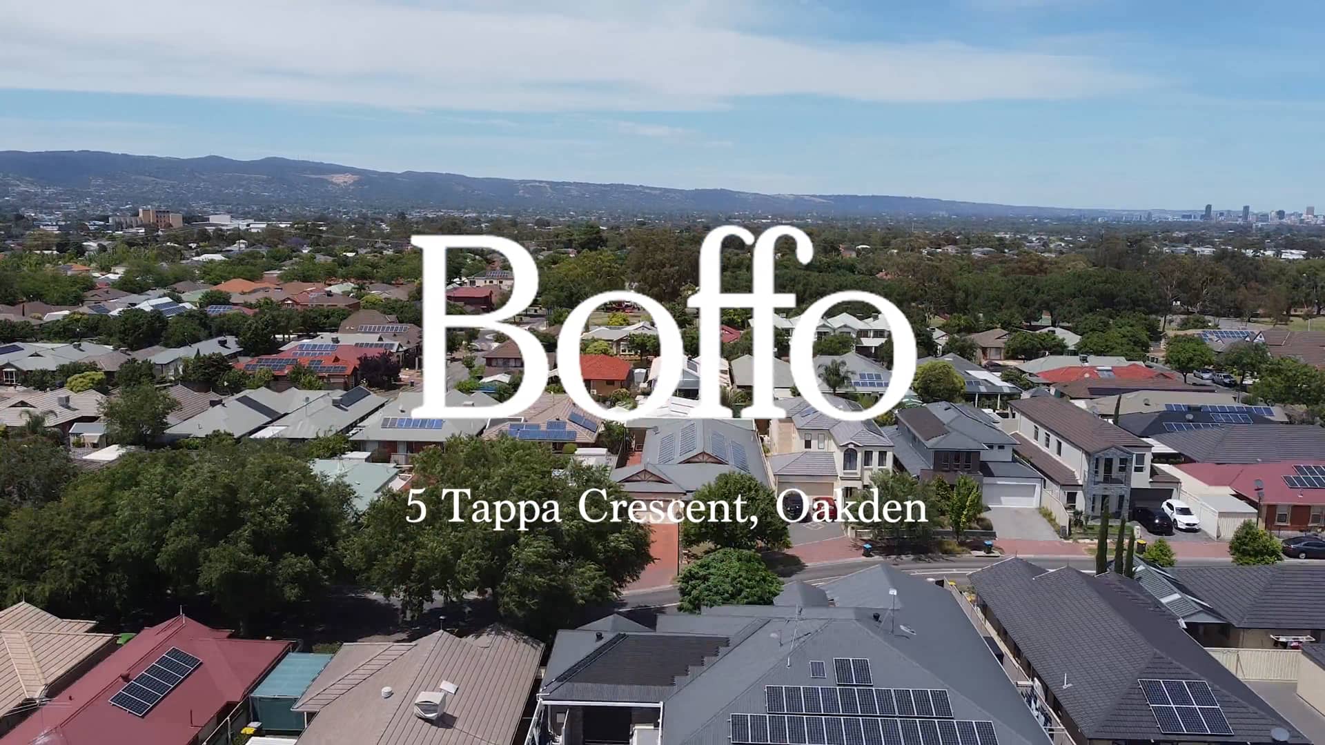 Boffo 5 Tapp Crescent, Oakden Real Estate Video by SkyPix