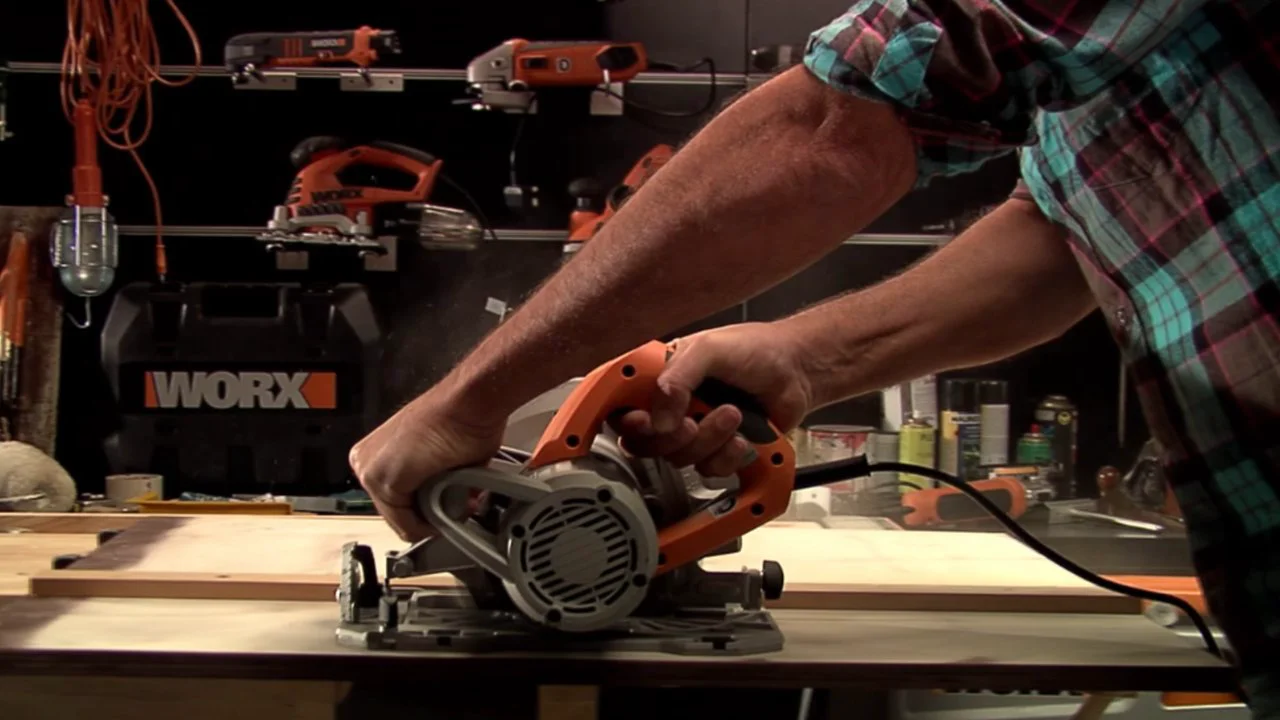 Worx power saw hot sale