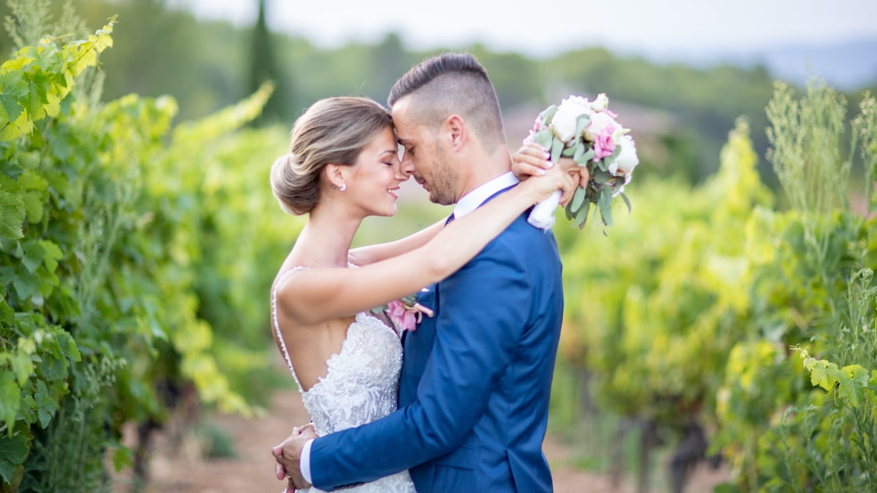 Sandy + Thomas - film mariage chateau font du broc les arcs provence var | PlanetGFX