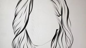 Hairstyle I Stamps Brushes Procreate, a Brush Add-On by sundrameda (Thumbnail 11 of 11)