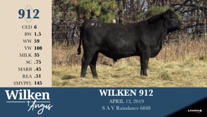 Lot #912 - WILKEN 912