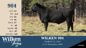 Lot #904 - WILKEN 904