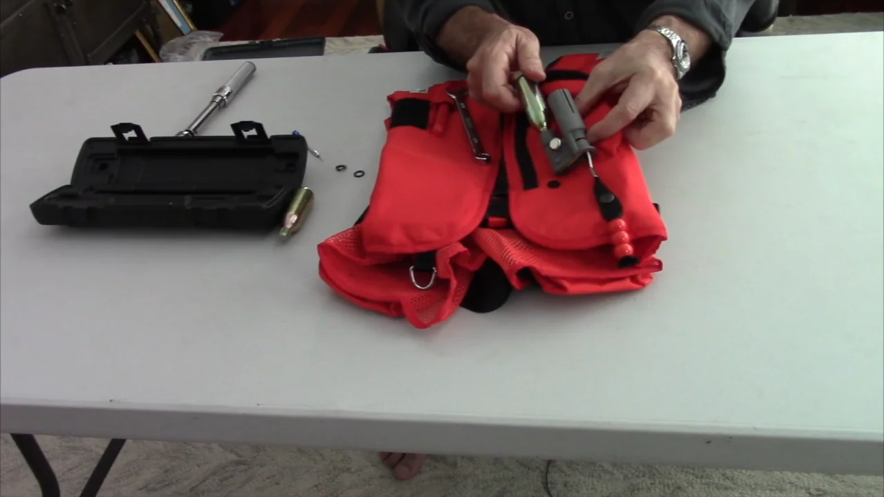 481-CG Pro Lite Vest, Auto w/ CG Markings - Lifesaving Systems