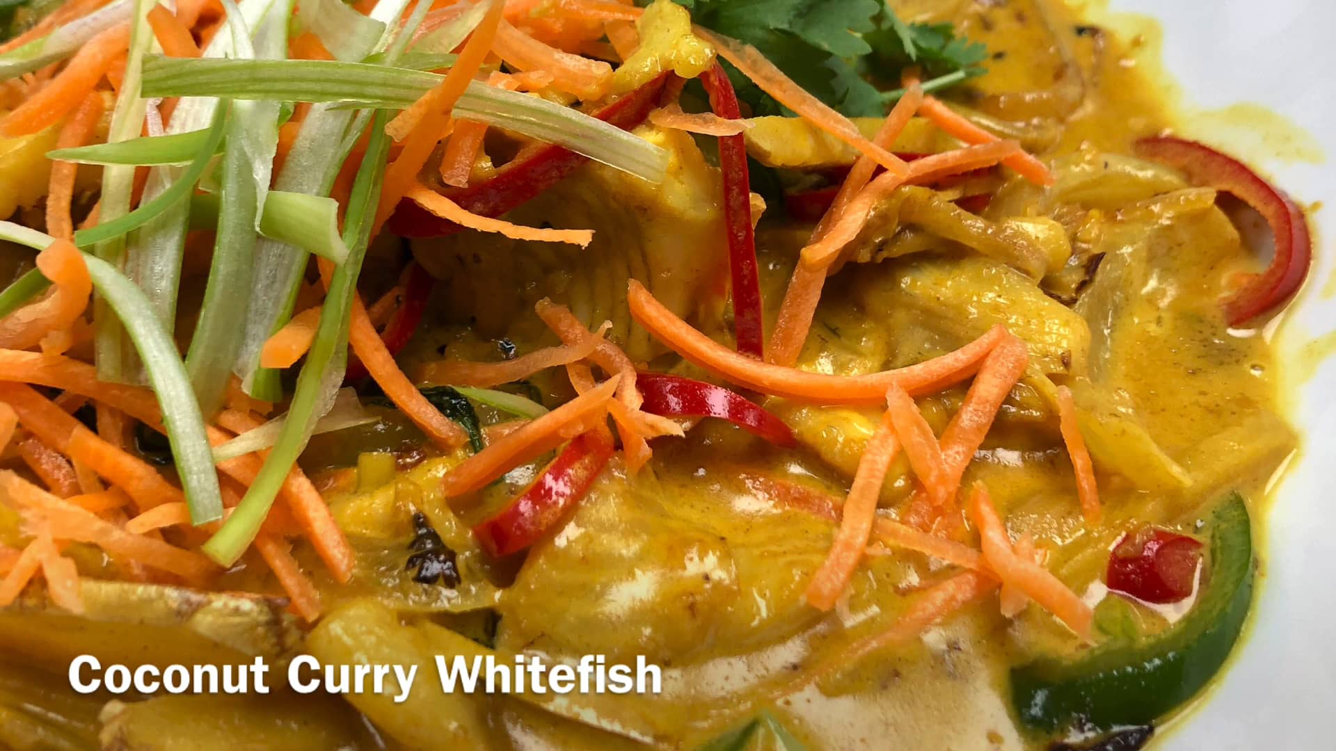 Seafood Coconut Curry Whitefish on Vimeo