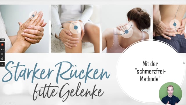 Online-Vortrag "Starker Rücken & fitte Gelenke" mit Tobias Thenée