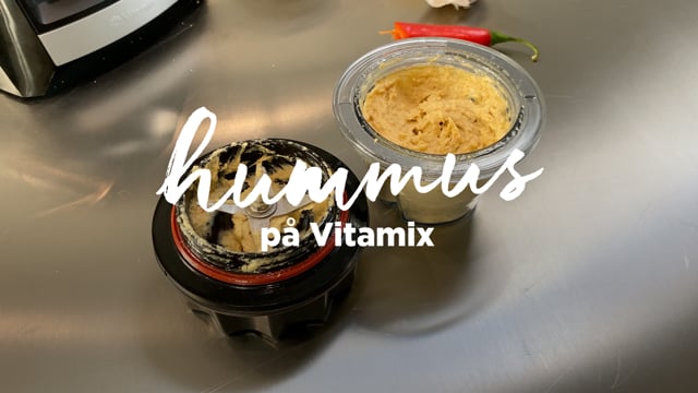 Sådan laver du Hummus på Vitamix