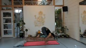 Mini college - Asana "armbalansen - de kraai"