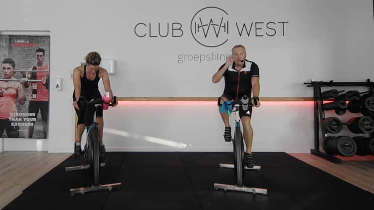 VIRTUAL Spinning 45 min Club West Druten Pieter van der Donk