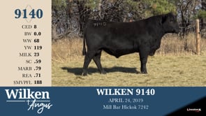 Lot #9140 - WILKEN 9140