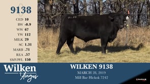 Lot #9136 - WILKEN 9136
