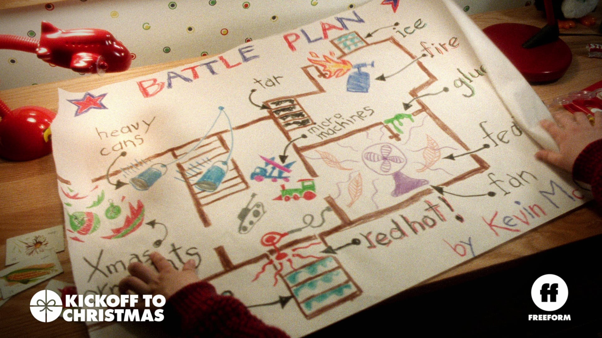 HOME ALONE - KEVIN'S PLANS