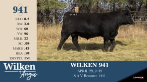 Lot #941 - WILKEN 941