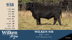 Lot #938 - WILKEN 938
