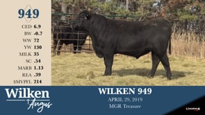 Lot #949 - WILKEN 949