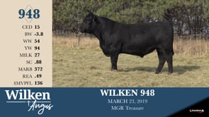 Lot #948 - WILKEN 948
