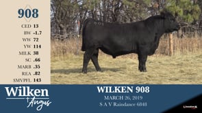 Lot #908 - WILKEN 908