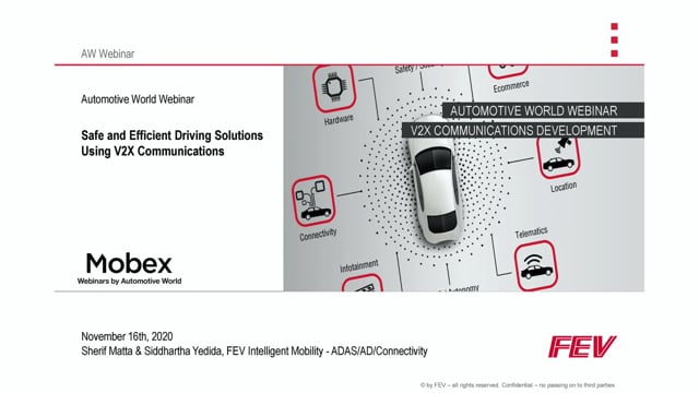 Safe and efficient driving solutions using V2X communications