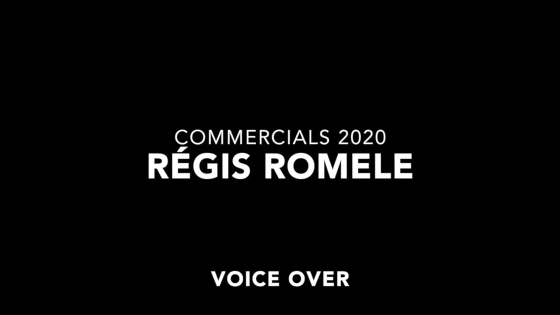Vidéo MEDLEY VOIX OFF PUBLICITÉ REGIS ROMELE