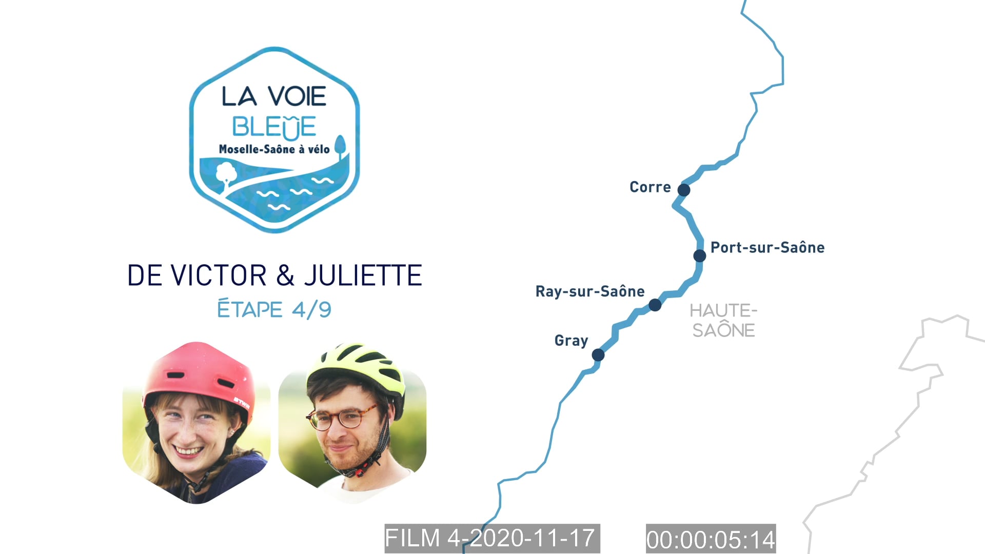 La Voie Bleue à vélo : étape 4/9