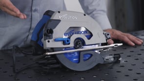 Evolution S185CCSL: Metal Cutting Circular Saw 7-1/4 in. Blade