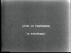 Lives of Performers