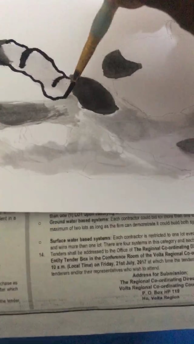 Inktober 2018 ink drawings - V2