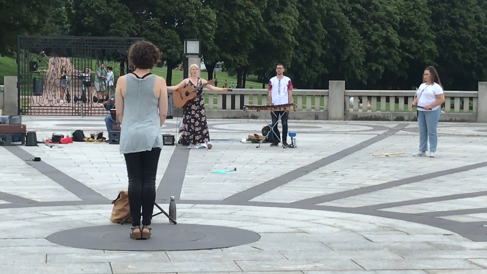 #OCCUPYOPERA 2020 concert in Vigelandsparken