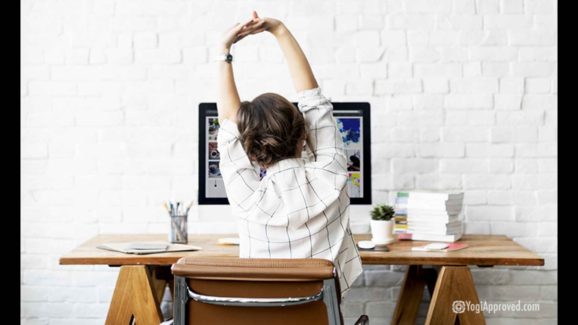 Desk Yoga -Lower Back Release Quick Fix