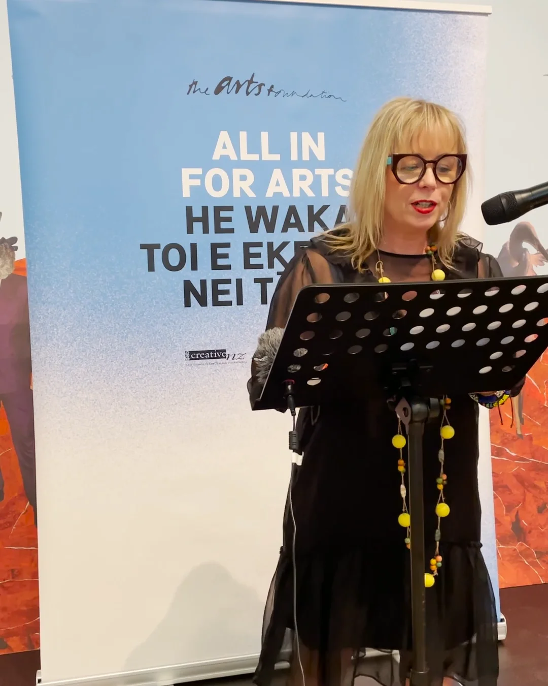 Speaker Simone Anderson - All in for Arts | Tauranga on Vimeo