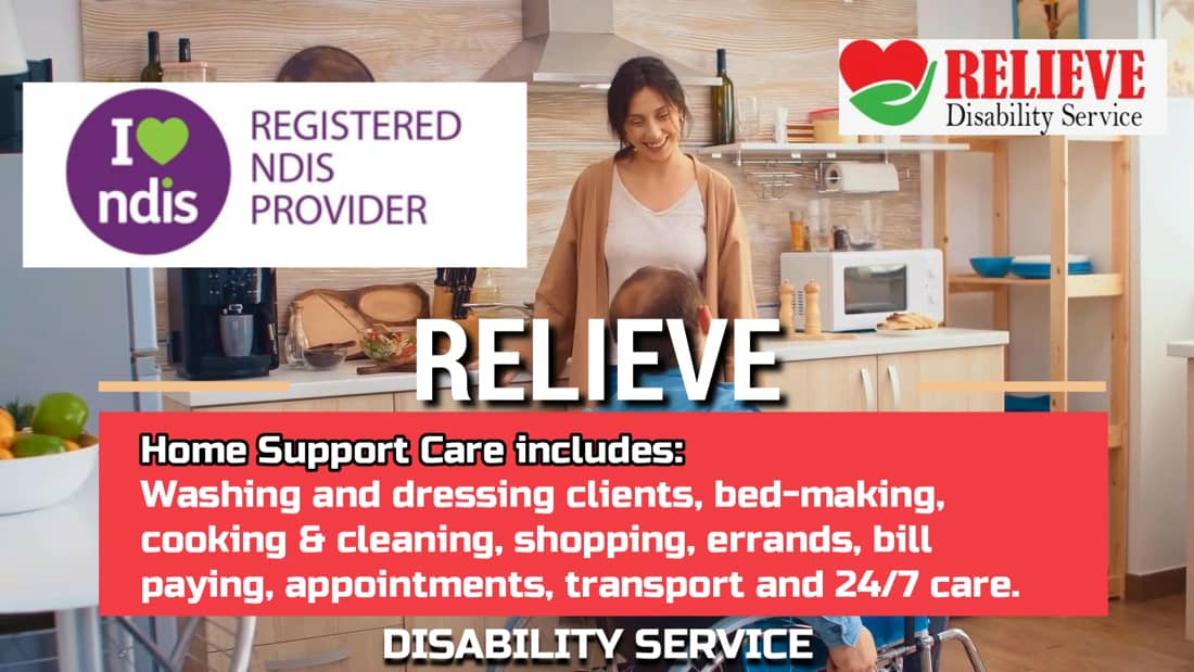Relieve Disability Sevice Registered With Ndis