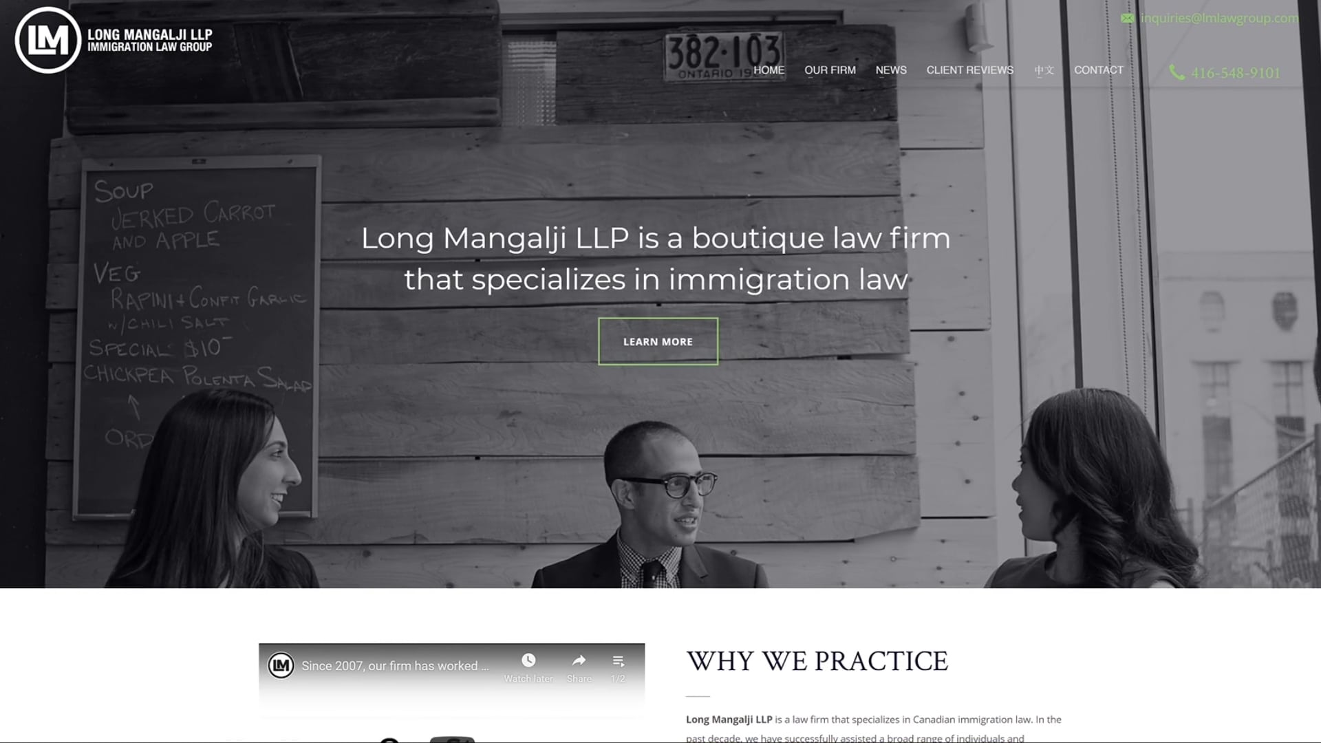 Website Showcases • Soulpepper Legal Marketing