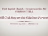 2020-11-15 Sermon - Steve Scoggins