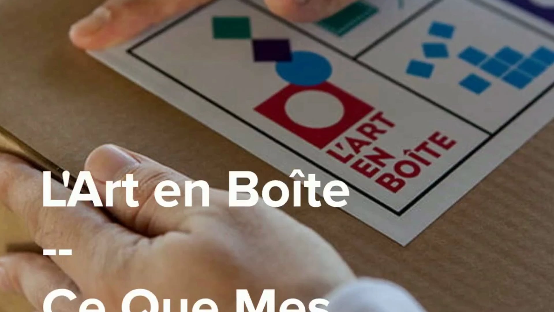 l'Art en Boîte - Teambuilding solidaire en ligne !