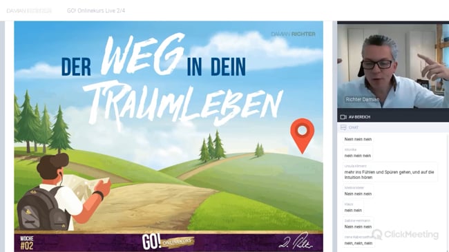 2. Live-Trainings-Session