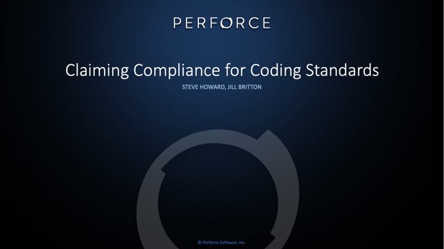 Claiming compliance for coding standards such as MISRA, AUTOSAR C++14, and CERT