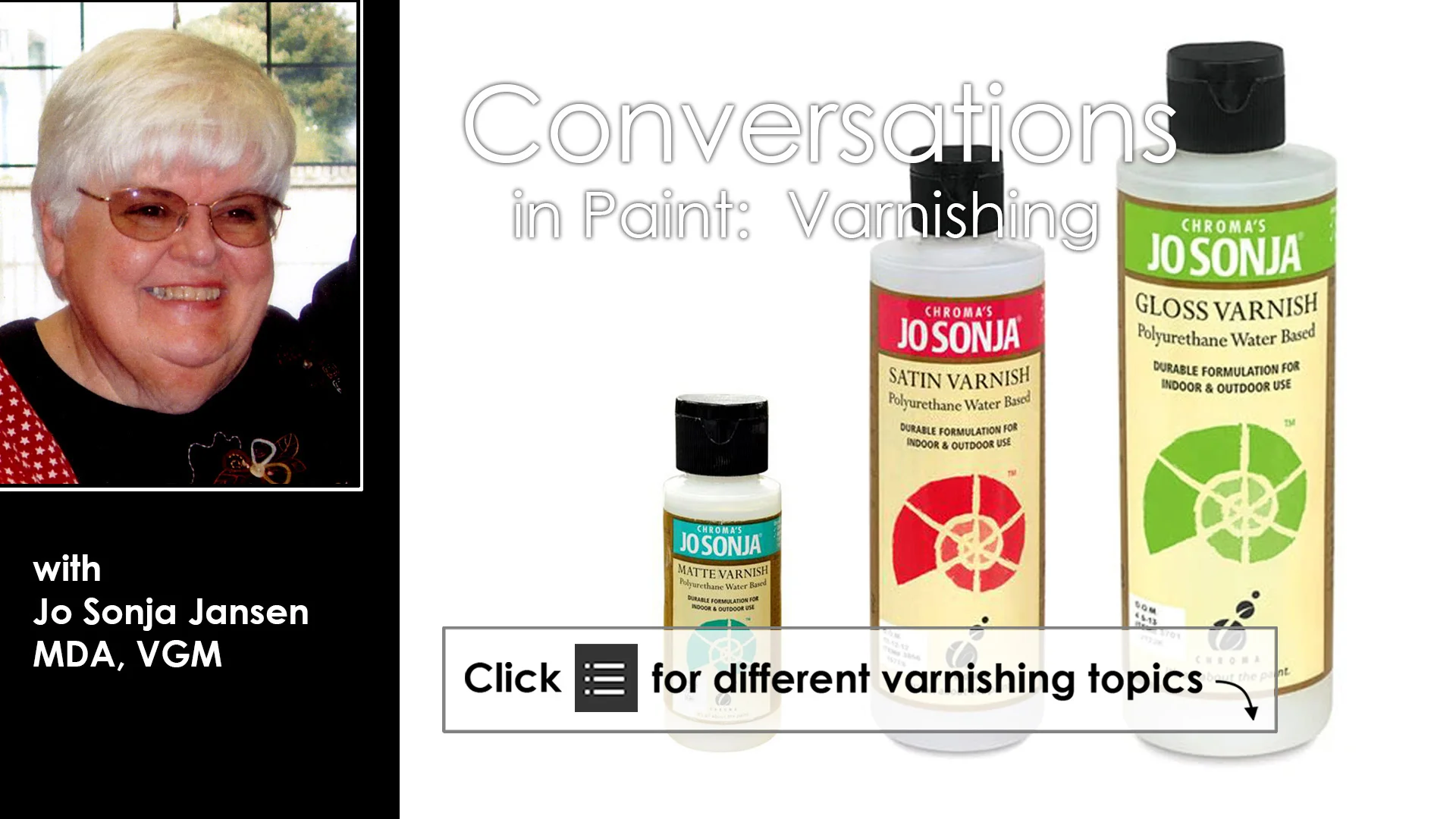Polyurethane Varnish - Satin – Jo Sonja's