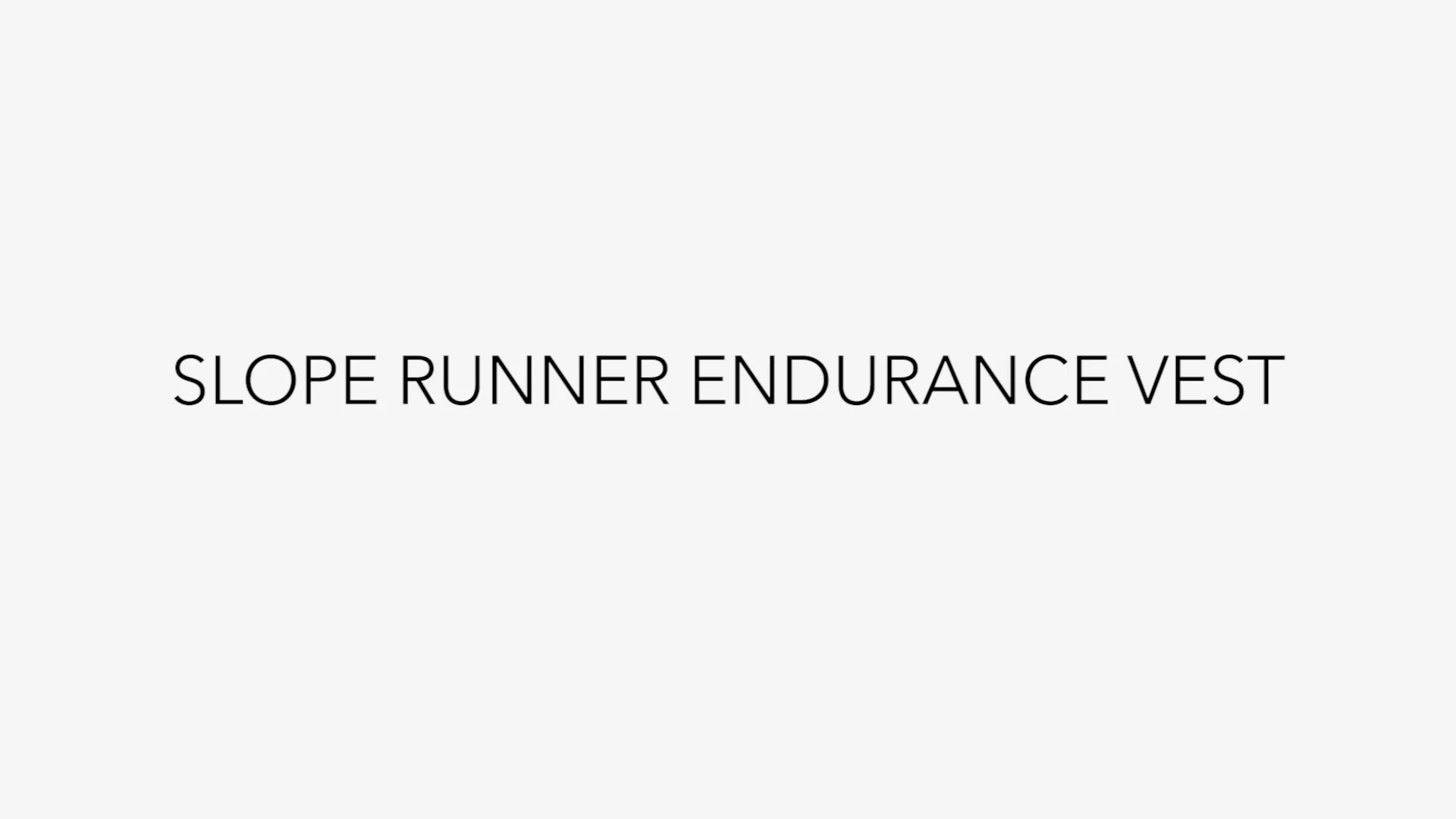 Patagonia Slope Runner Endurance Vest - Clothing