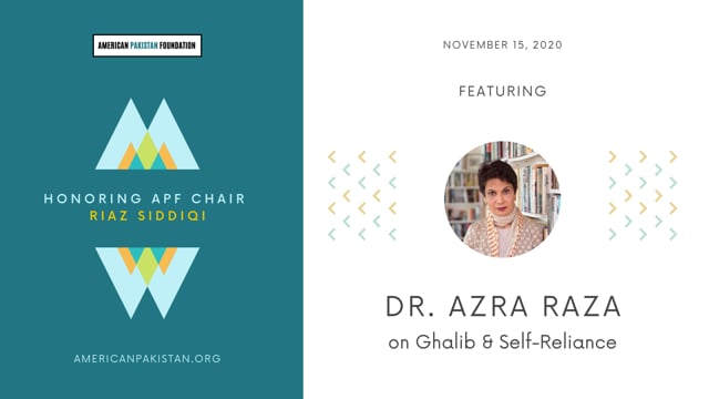 Dr. Azra Raza on Ghalib & Self-Reliance