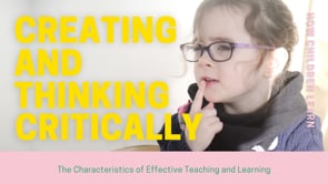 Watch Creating and thinking critically - Introduction