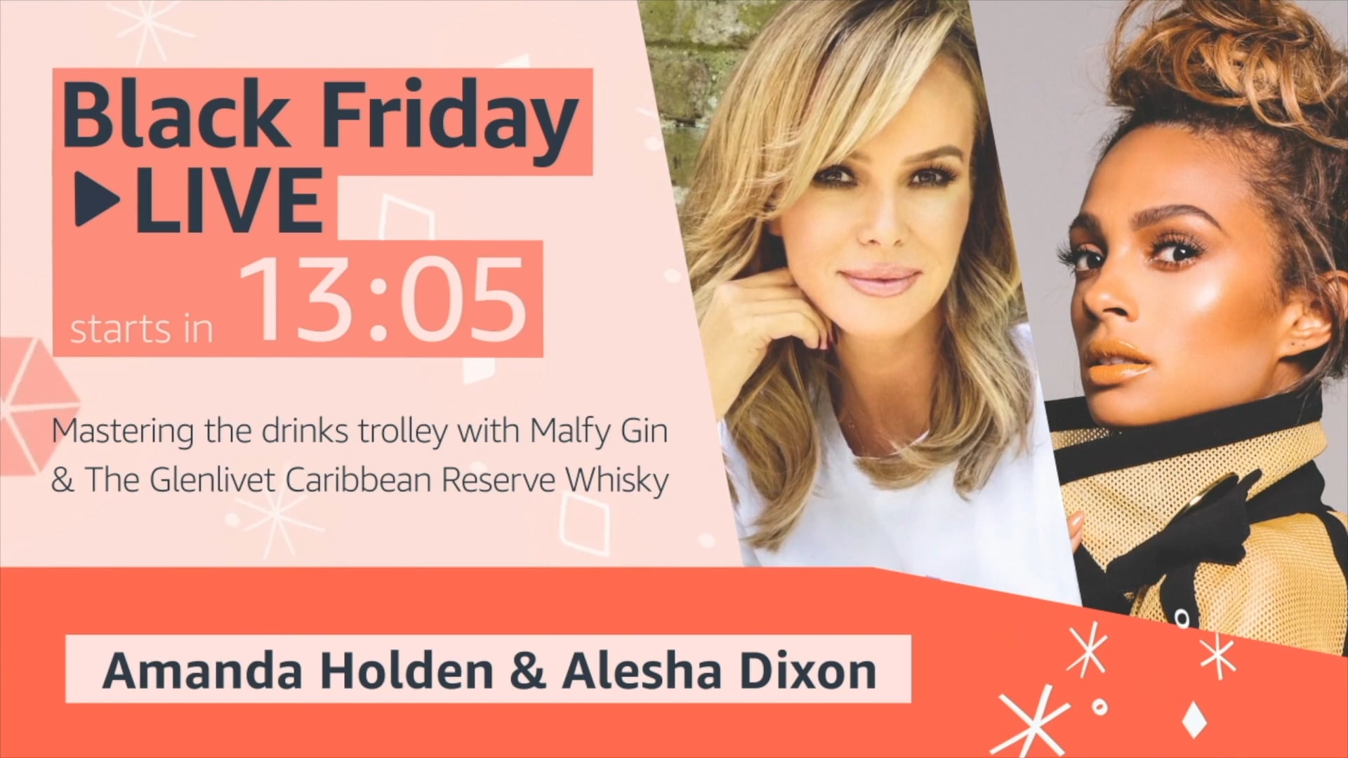 Amazon: Black Friday Live - Alesha Dixon & Amanda Holden