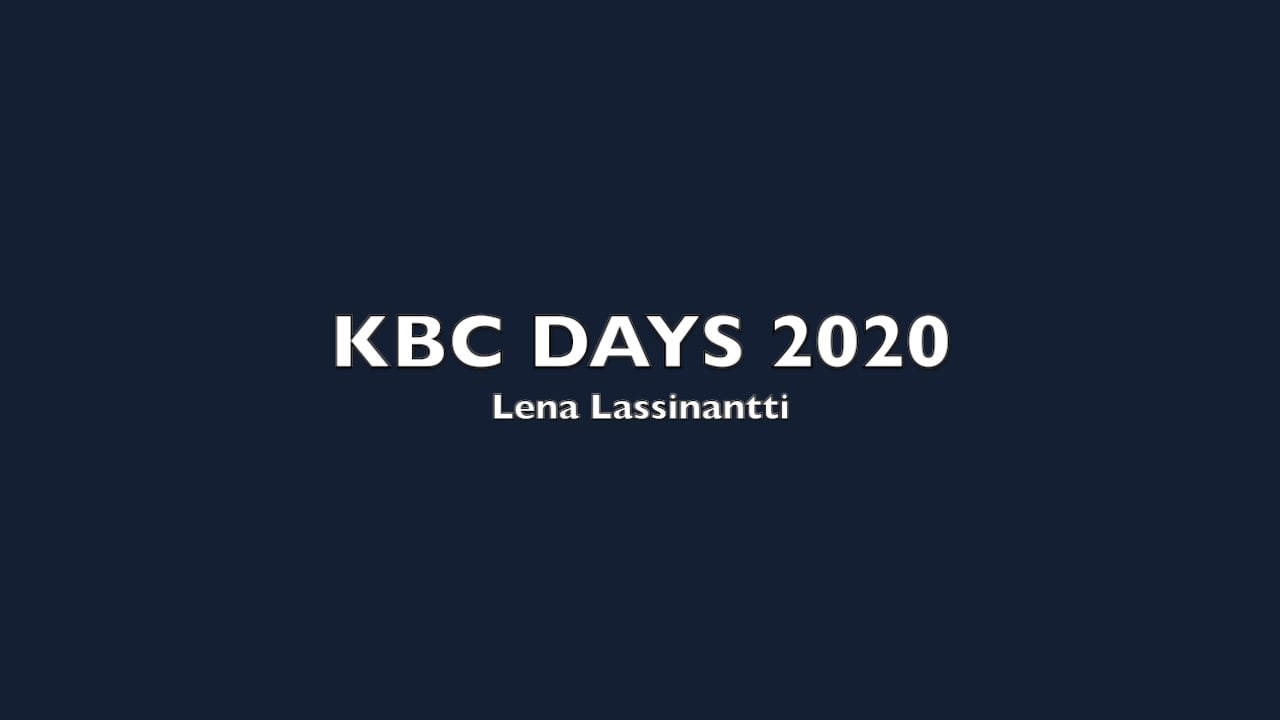 Film: Lena Lassinantti, Department of Medical Biochemistry and Biophysics, ͯƵ