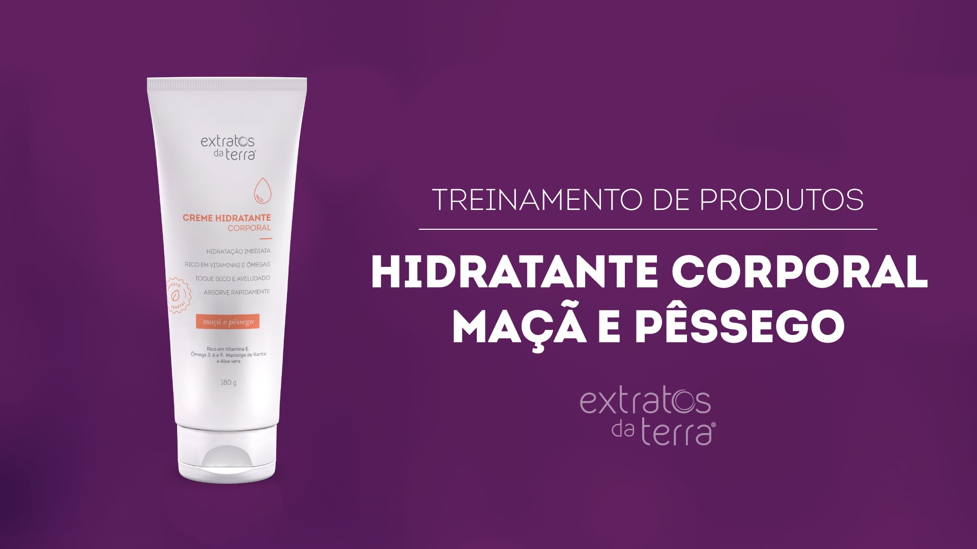 Conhecendo o Produto - Hidratante Corporal Maçã e Pêssego