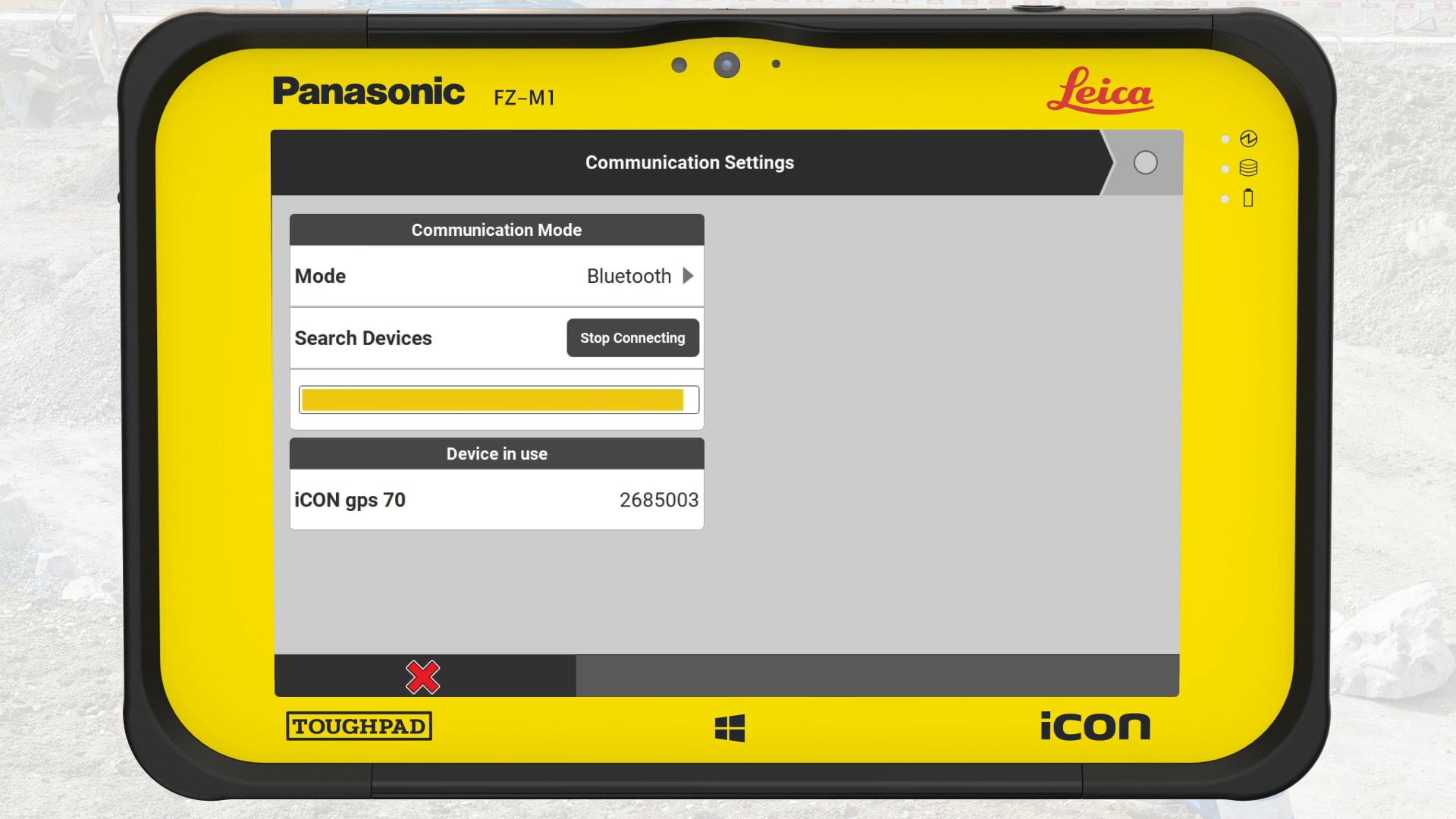 How to create a GNSS rover profile