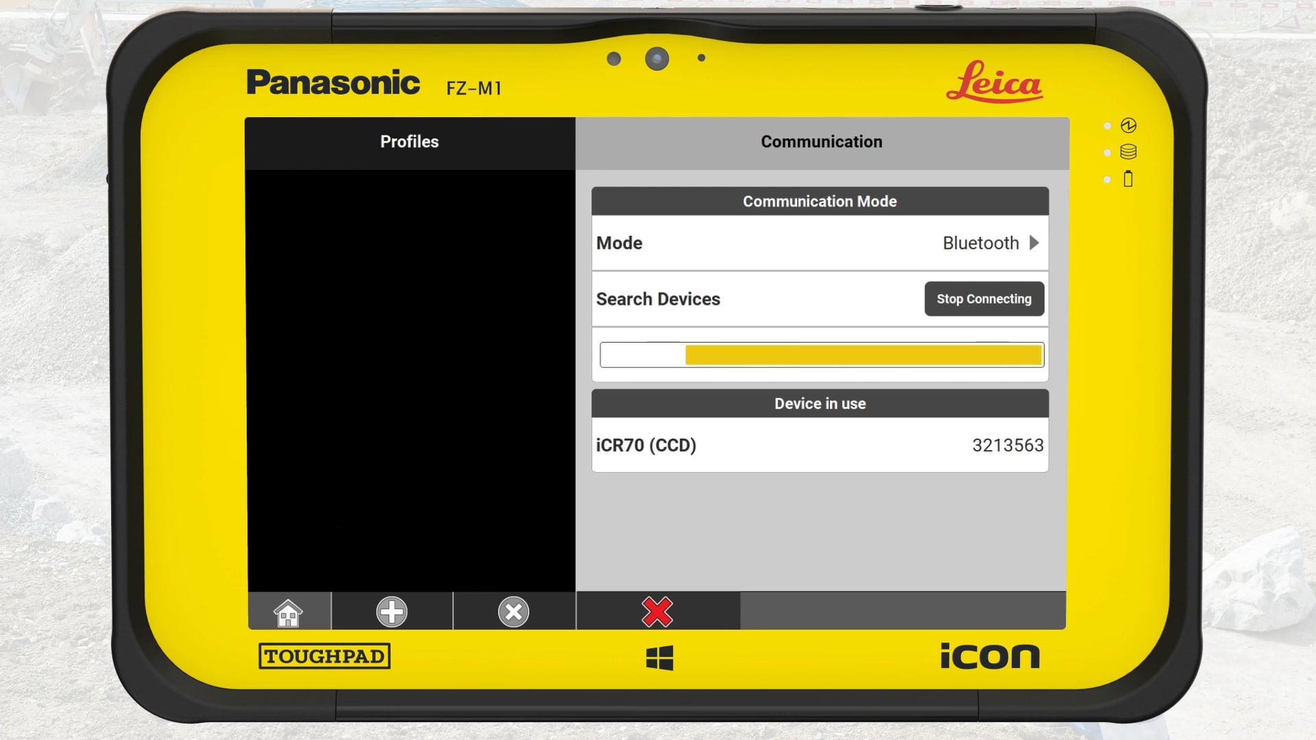 How to create a Totalstation profile