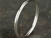 Wedding Band in 14K White Gold, 2MM