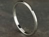 Wedding Band in 10K White Gold, 2MM